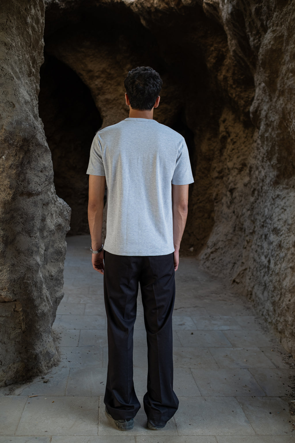 Gray Henley T-shirt