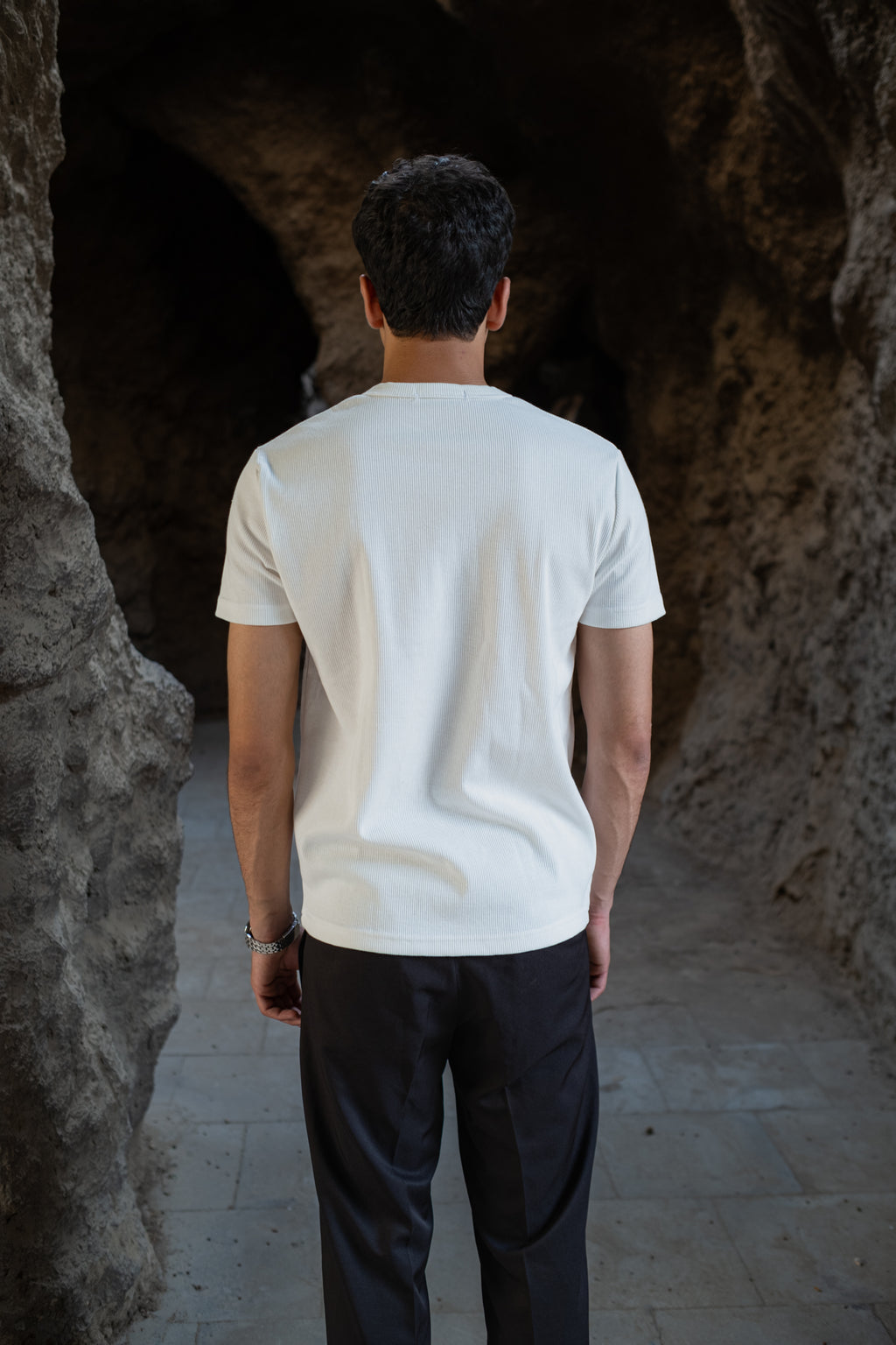 White Henley T-Shirt