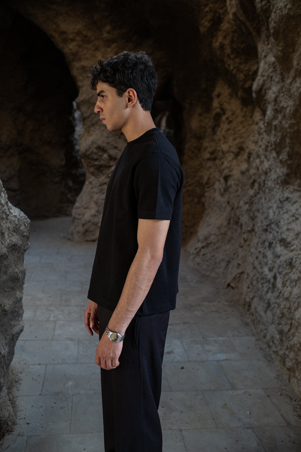 PREMIUM REGULAR BLACK T-SHIRT