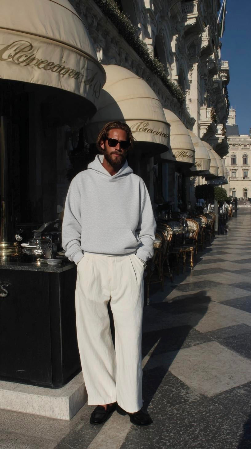 Moonstone Grey Hoodie