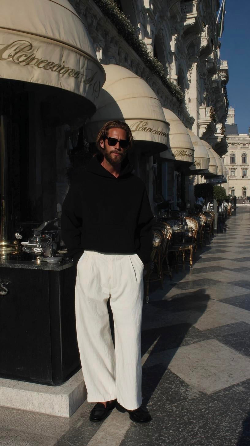 Charcoal Black Hoodie