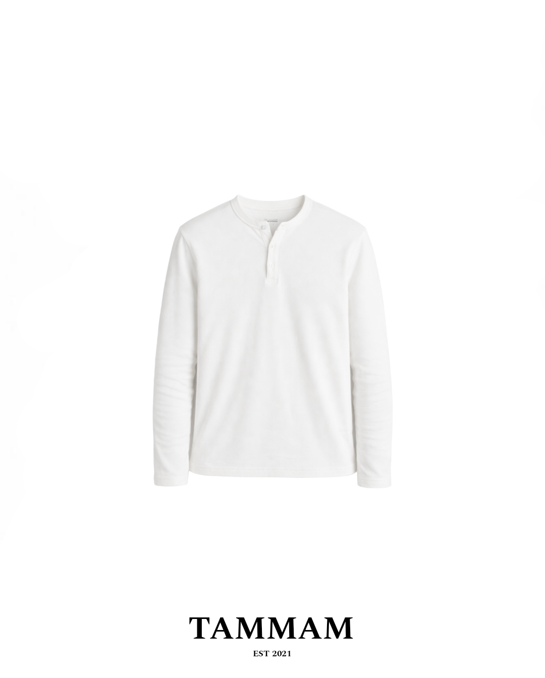 Henley shirt white