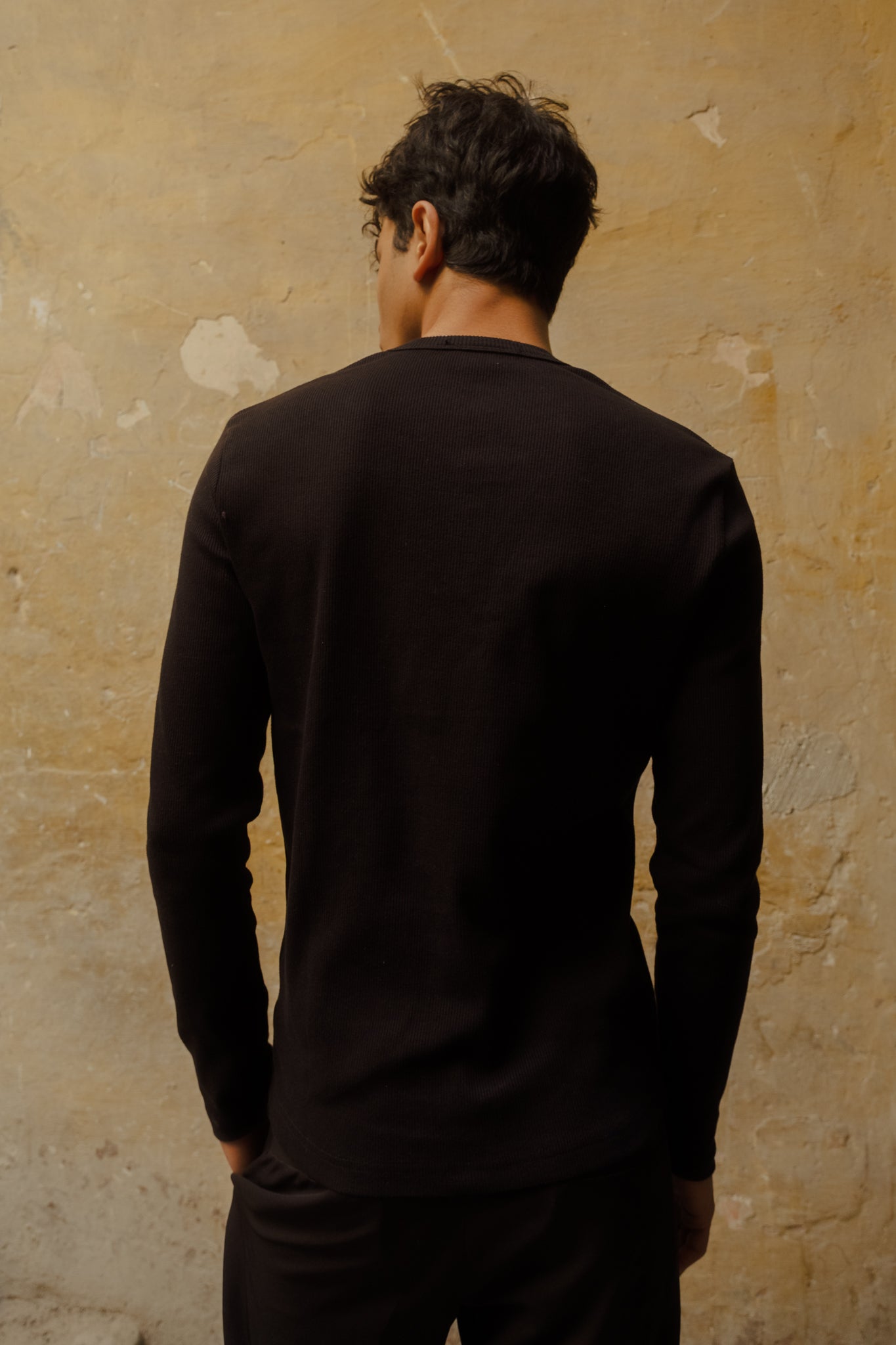 Henley Shirt black
