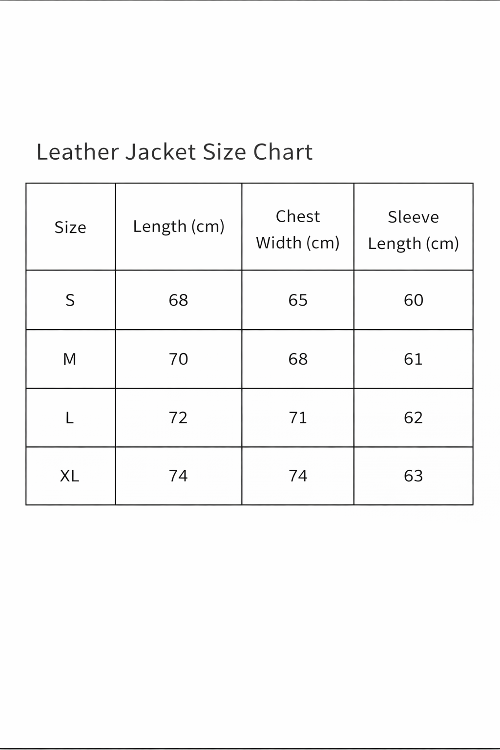 Leather jacket Brown