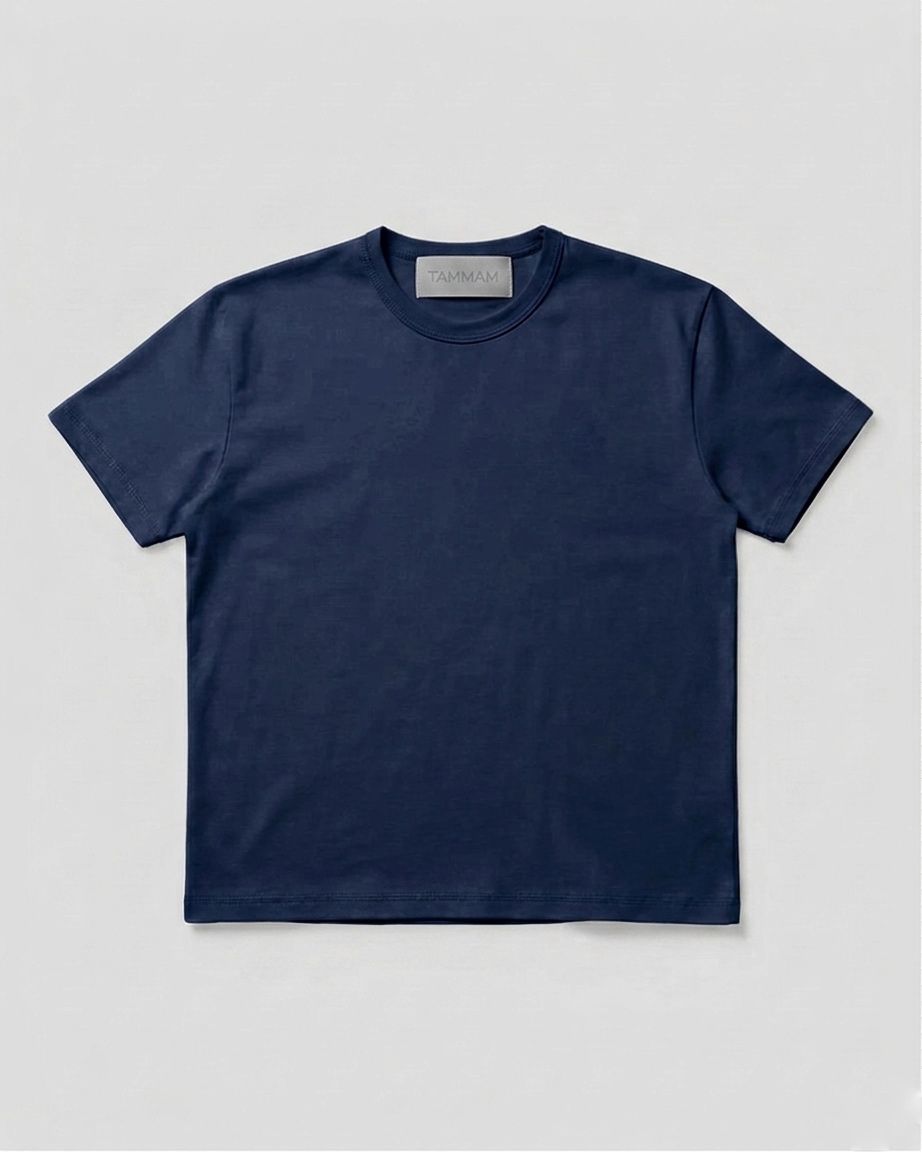 PREMIUM REGULAR Navy Blue T-SHIRT